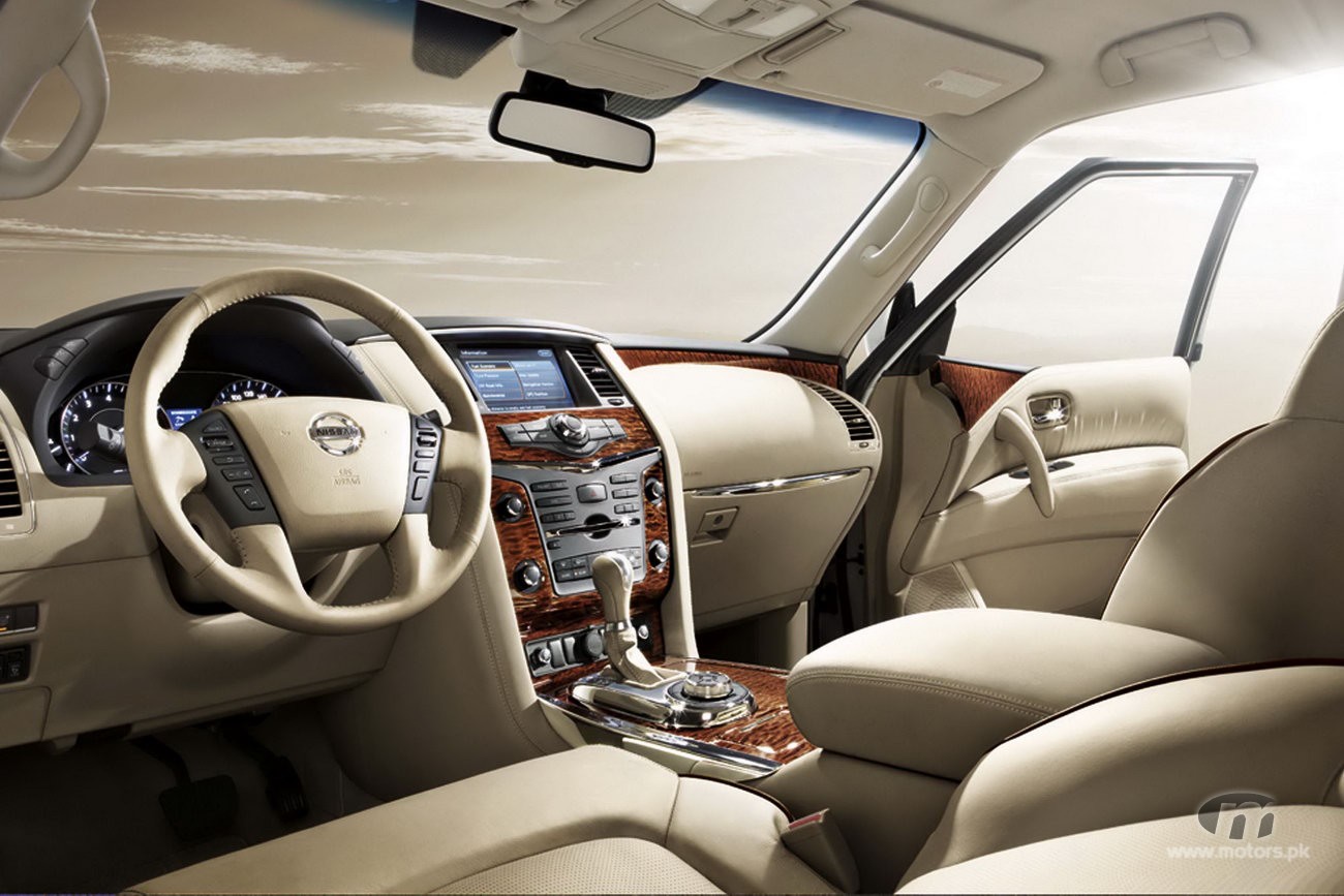 Nissan Patrol 2012 Inner View Wallpaper